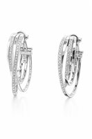 Pendientes Bertani & Co. Mujer in Oro blanco Diamante B7656